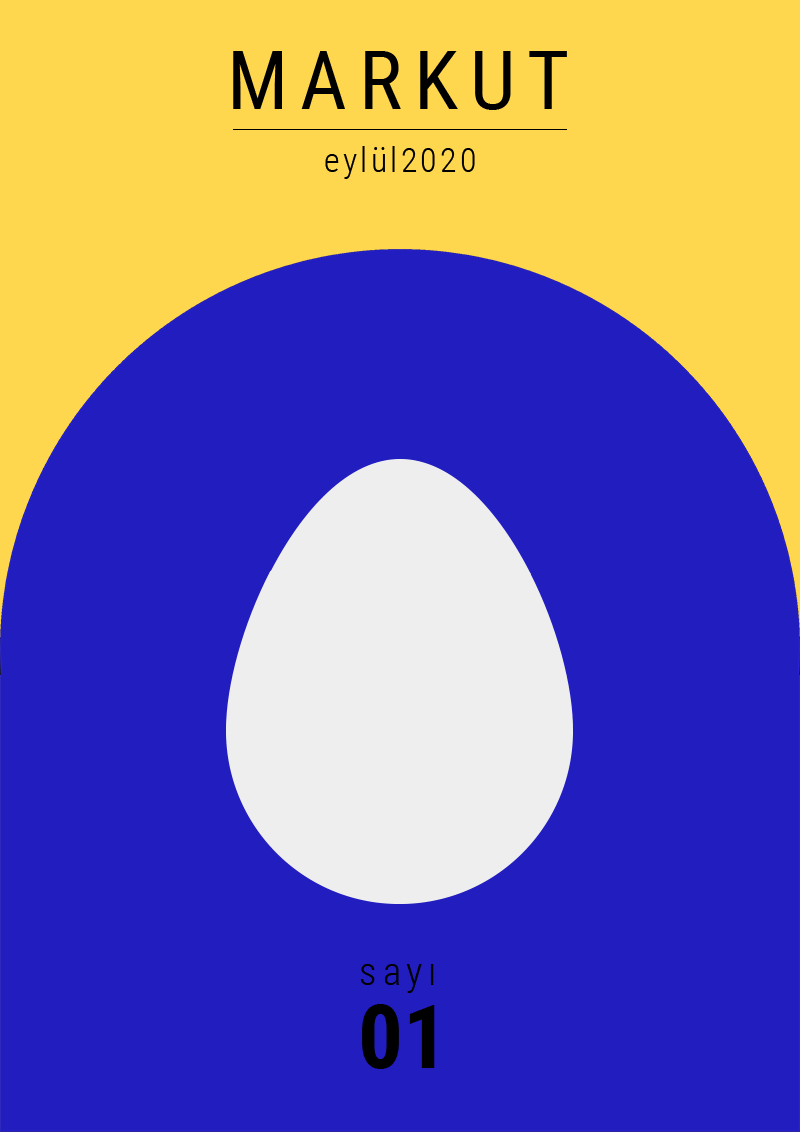 Markut Sayı: 01 Kapak Tasarımı